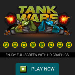 Tank Wars the Battle of Tanks, Fullscreen HD Game